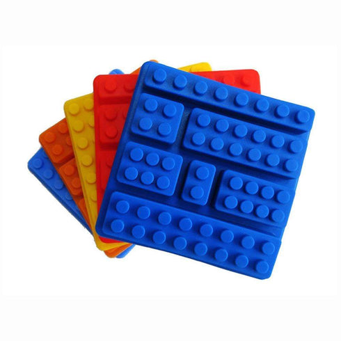 AussieSuperStore Homeware Supplies Mixed Lego Mould Block Set Ice chocolate Cube Tray Mixed Lego Mould Block Set Ice chocolate Cube Tray | Ice Molds CBMIXLEGOICETRAY